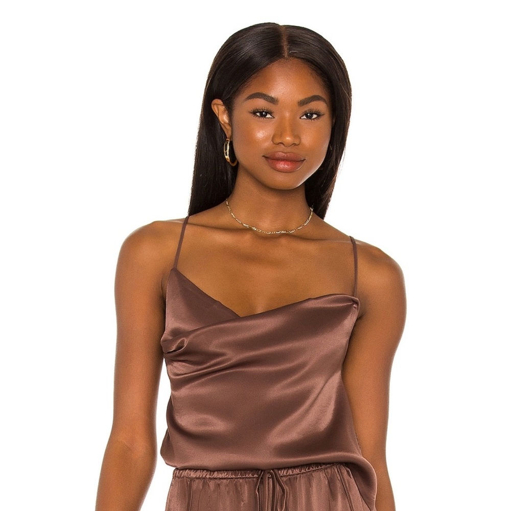LPA Top in Chocolate Brown Size Large